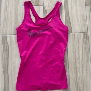 Nike tank top gym pink